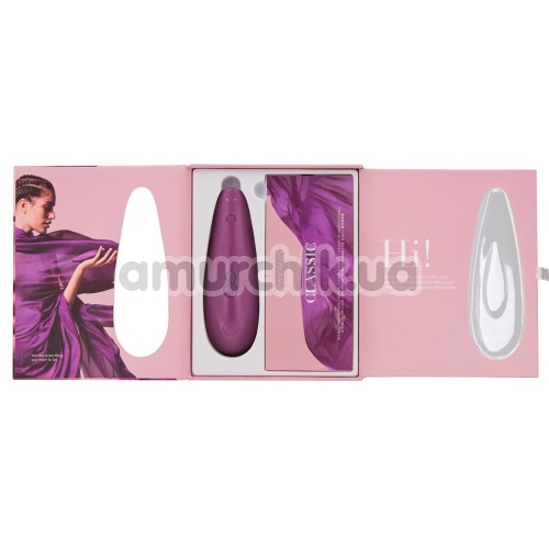 Симулятор орального секса для женщин Womanizer The Original Classic, фиолетовый