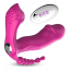 Анально-вагинально-клиторальный вибратор с подогревом Boss Series Foxshow, розовый - Фото №2