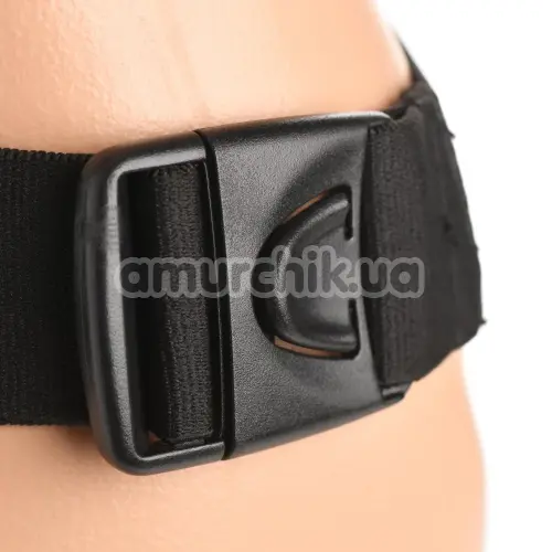 Набор из 3 стимуляторов простаты с поясом Master Series P-Spot Plugger Trainer Set, черный