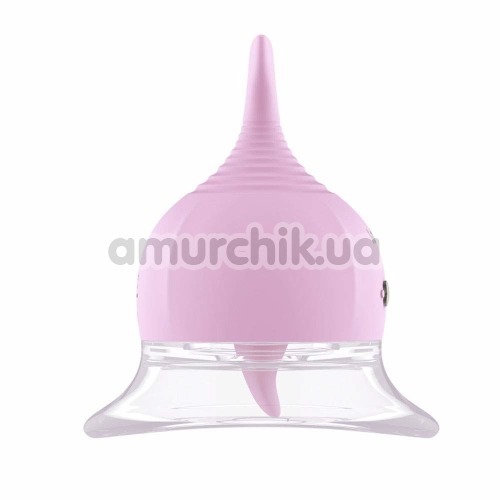 Симулятор орального сексу для жінок Leten Kissing Fish, рожевий
