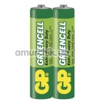 Батарейки GP Greencell Extra Heavy Duty ААА, 2 шт - Фото №1