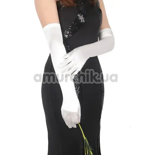 Рукавички Star Night Silk Long Gloves, білі