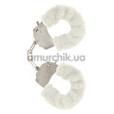 Наручники Furry Fun Cuffs, белые - Фото №1