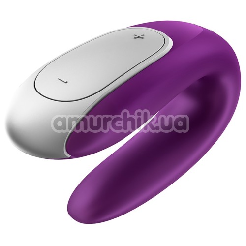 Вибратор Satisfyer Double Fun Partner Vibrator, фиолетовый