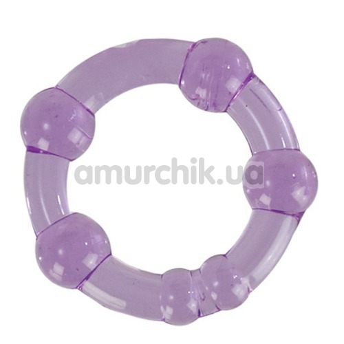 Набір ерекційних кілець Silicone Island Rings фіолетовий, 3 шт