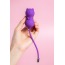 Вагінальні кульки з вібрацією KissToy Paula, фіолетові - Фото №12