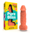Мыло в виде пениса с присоской Pure Bliss Mini, оранжевое - Фото №3