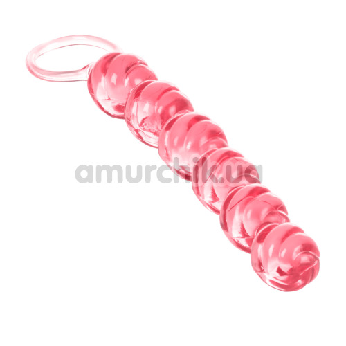 Стимулятор Swirl Pleasure Beads, рожевий