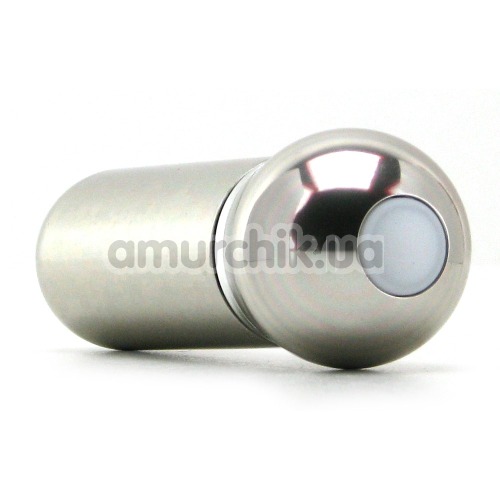 Вибратор Pure Aluminium Small, серебряный
