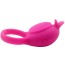 Виброкольцо Silicone Love Ring Dolphin, розовое - Фото №4