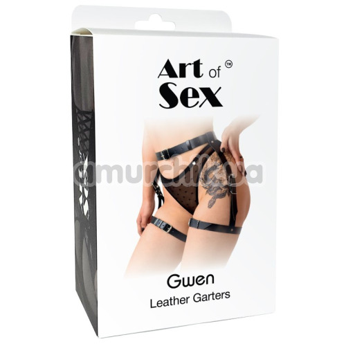 Гартеры Art of Sex Gwen, черные