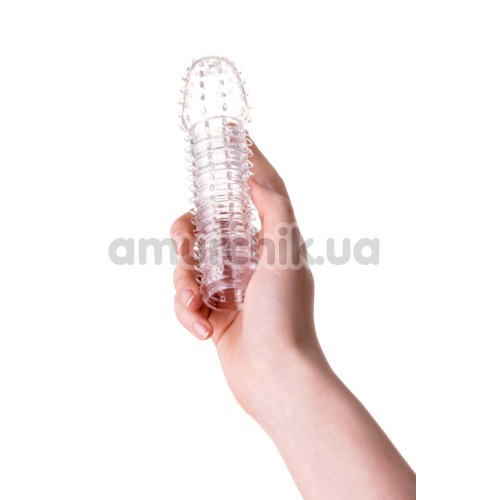 Насадка на пенис A-Toys 15.2 см, прозрачная