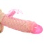 Насадка на пенис с вибрацией Fantasy X-tensions Vibrating Couples Cage, розовая - Фото №6