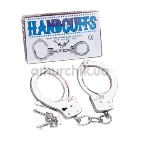 Наручники Metal Hand Cuffs, серебряные