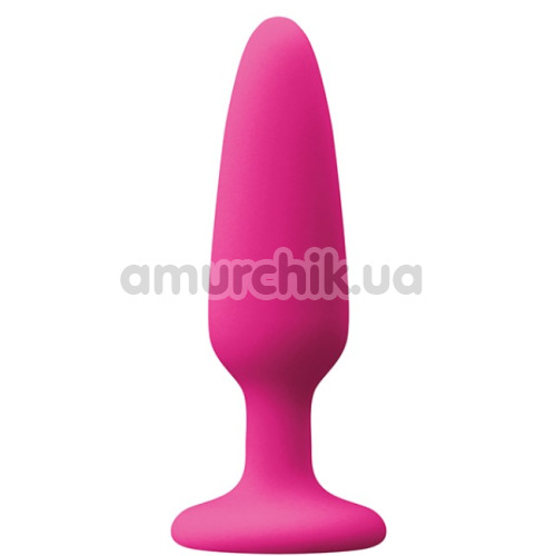 Анальна пробка Colours Pleasure Small Plug, рожева - Фото №1