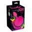Анальная пробка с розовым хвостиком Colorful Joy Bunny Tail Plug - Фото №5