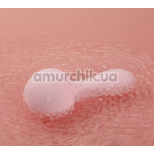 Універсальний вібромасажер Otouch Mushroom Silicone Wand Vibrator, рожевий