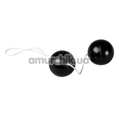 Вагинальные шарики SuperSoft Orgasmus Balls, черные - Фото №1