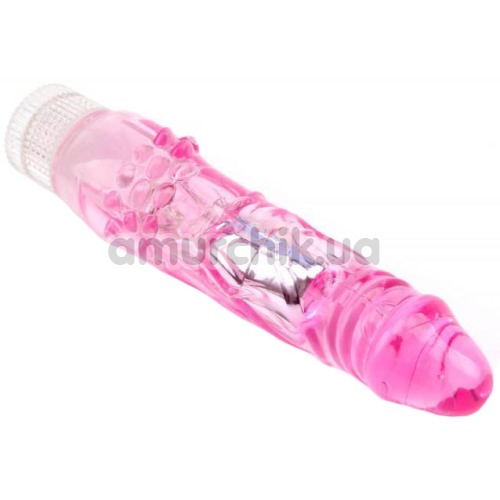 Вибратор Crystal Jelly Cobalt G-Spot, розовый