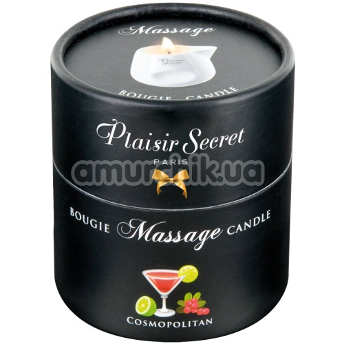 Масажна свічка Plaisir Secret Paris Bougie Massage Candle Ylang Cosmopolitan - Космополитен, 80 мл