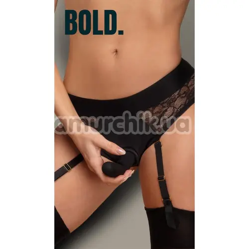 Страпон Bold Reva, чорний