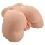 Искусственная вагина и анус с вибрацией PDX Extreme Vibrating Ass, телесная - Фото №3