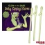 Трубочки для напитков Dicky Sipping Straws Glow-In-The-Dark, светящиеся в темноте - 10шт - Фото №2