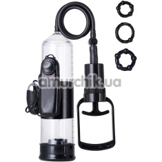Вакуумна помпа з вібрацією A-Toys Vacuum Pump 769010, чорна - Фото №1