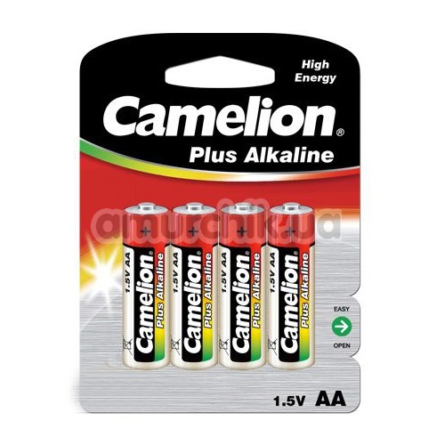 Батарейки Camelion Plus Alkaline High Energy AA, 4 шт