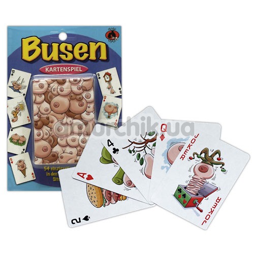 Игральные карты Грудь Kartenspiel Busen