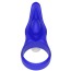 Виброкольцо Power Clit Cockring Stamina, синее - Фото №1