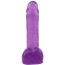 Фалоімітатор Hi-Rubber 7.7 Inch, фіолетовий - Фото №3