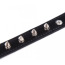 Ошейник DS Fetish Collar With Metal Spikes с металлическими шипами, черный - Фото №3