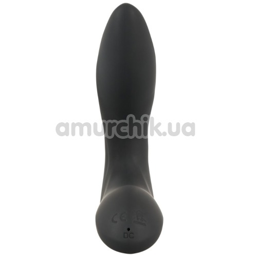 Вібростимулятор простати XouXou Inflatable Vibrating Butt Plug, чорний