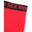 Комплект чоловічий Admas Ring for Sex червоний: труси + дзвінок - Фото №3