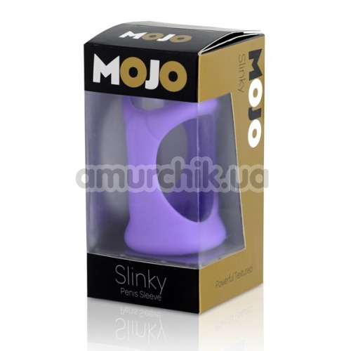 Насадка на пеніс Mojo Slinky Penis Sleeve, фіолетова