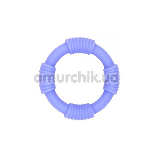 Эрекционное кольцо M-Mello Rope Ring, фиолетовое - Фото №1