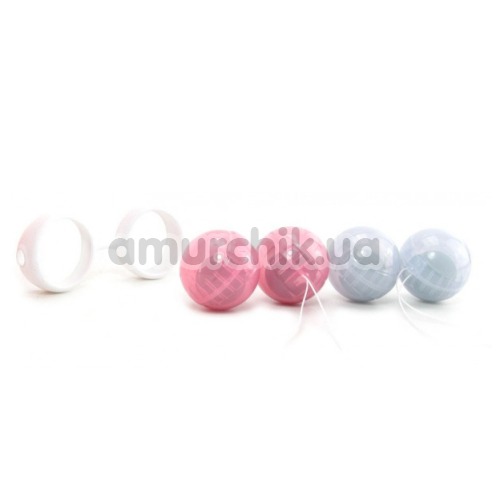 Вагинальные шарики Lovetoy Luna Beads II, розовые