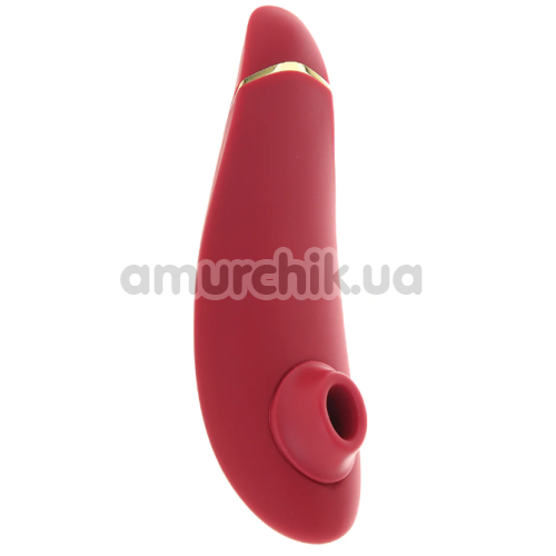 Симулятор орального секса для женщин Womanizer Premium 2, бордовый - Фото №1
