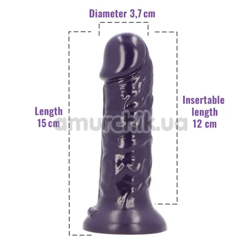 Фаллоимитатор с ароматом ежевики Delicious Dildo Berries 15 см, фиолетовый