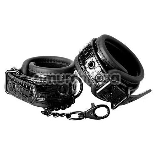 Фіксатори для рук Blaze Luxury Fetish Handcuffs 21866, чорні