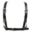 Портупея Zado Fetish Leather Chest Harness, черная - Фото №2