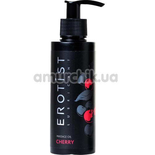 Масажна олія Erotist Lubricant Cherry - вишня, 150 мл - Фото №1