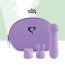 Кліторальний вібратор FeelzToys Mister Bunny, фіолетовий - Фото №4