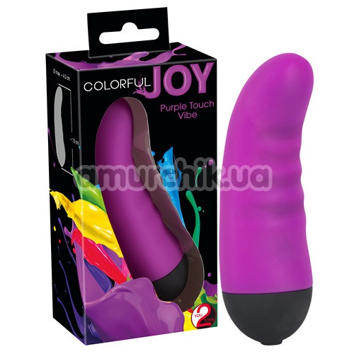 Вибратор Colorful Joy Purple Touch Vibe, фиолетовый