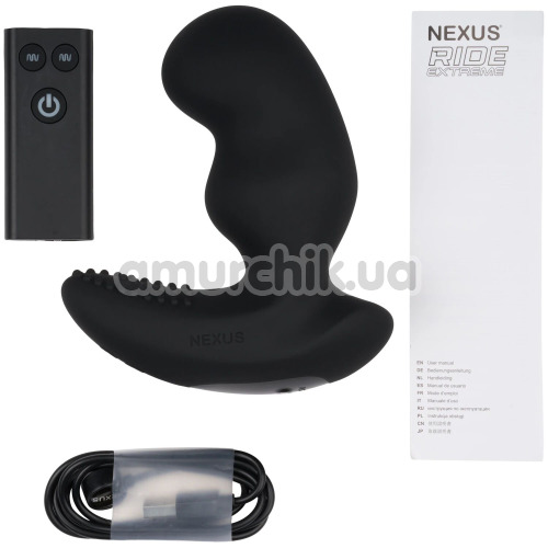Вібростимулятор простати Nexus Ride Extreme, чорний