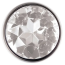 Анальная пробка с прозрачным кристаллом Adam & Eve Clear Gem Anal Plug Medium, серебряная - Фото №2