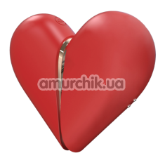 Симулятор орального сексу для жінок Xocoon Heartbreaker 2-in-1 Stimulator, червоний - Фото №1