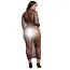Платье Le Desir Long Dress Fishnet Structure and Turtle Neck, черное - Фото №10