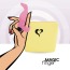 Насадка на палець з вібрацією FeelzToys Magic Finger Bunny Vibrator, рожева - Фото №4